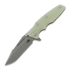 Hinderer - Eklipse 3.5 Fullered Skinny Harpoon Spanto Working Finish, translucent green