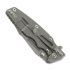 Hinderer Eklipse 3.5 Fullered Skinny Harpoon Spearpoint Taschenmesser, Working Finish, Blue
