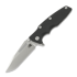 Hinderer - Eklipse 3.5 Fullered Skinny Harpoon Spearpoint, Working Finish/SW, Black