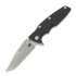 Hinderer Eklipse 3.5 Fullered Skinny Harpoon Spearpoint sulankstomas peilis, Working Finish/SW, Black