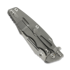 Hinderer Eklipse 3.5 Fullered Skinny Harpoon Spearpoint sulankstomas peilis, Working Finish/SW, Blue