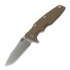 Hinderer Eklipse 3.5 Spearpoint sulankstomas peilis, S45VN Stonewash, fde