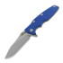 Coltello pieghevole Hinderer Eklipse 3.5 Skinny Slicer, Magnacut, Stonewash, blu