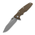 Coltello pieghevole Hinderer Eklipse 3.5 Skinny Slicer, Magnacut, Stonewash, fde