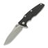 Hinderer Eklipse 3.5 Slicer 折り畳みナイフ, S45VN Stonewash, 黒