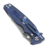 Hinderer Eklipse 3.5" Spearpoint Tri-Way Battle Blue Black G10 sulankstomas peilis