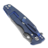 Coltello pieghevole Hinderer Eklipse 3.5" Spearpoint Tri-Way Battle Blue Blue G10