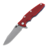 Coltello pieghevole Hinderer Eklipse 3.5" Spearpoint Tri-Way Battle Blue Red G10
