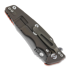 Hinderer 3.5 Eklipse S45VN Spearpoint Battle Bronze folding knife, orange