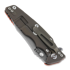 Hinderer 3.5 Eklipse S45VN Spearpoint Battle Bronze sulankstomas peilis, oranžinėnge