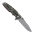 Coltello pieghevole Hinderer 3.5 Eklipse S45VN Spearpoint Battle Bronze, rosso