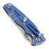 Coltello pieghevole Hinderer Eklipse 3.5" Spearpoint Tri-Way Stonewash Blue Black G10