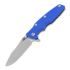 Hinderer 3.5 Eklipse S45VN Spearpoint Stonewash Blue sulankstomas peilis, mėlyna