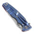 Hinderer Eklipse 3.5" Spearpoint Tri-Way Stonewash Blue/Red G10 sulankstomas peilis