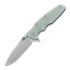 Hinderer Eklipse 3.5" Spearpoint Tri-Way Stonewash Blue Translucent Green G10 sulankstomas peilis
