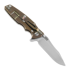 Hinderer Eklipse 3.5" Spearpoint Tri-Way Stonewash Bronze OD Green G10 sulankstomas peilis