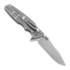 Coltello pieghevole Hinderer Eklipse 3.5" Spearpoint Tri-Way Stonewash Fde G10
