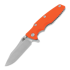 Hinderer Eklipse 3.5" Spearpoint Tri-Way Stonewash Orange G10 sulankstomas peilis