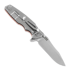 Coltello pieghevole Hinderer Eklipse 3.5" Spearpoint Tri-Way Stonewash Orange G10