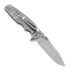 Coltello pieghevole Hinderer Eklipse 3.5" Spearpoint Tri-Way Stonewash Translucent Green G10
