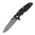 Hinderer Eklipse 3.5 Spearpoint 折り畳みナイフ, S45VN Working Finish, 黒