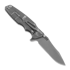 Hinderer Eklipse 3.5 Spearpoint 折り畳みナイフ, S45VN Working Finish, 黒