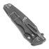 Hinderer Eklipse 3.5 Spearpoint 折り畳みナイフ, S45VN Working Finish, 黒