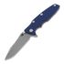 Hinderer Eklipse 3.5" Spearpoint Tri-Way Working Finish Blue/Black G10 sulankstomas peilis
