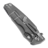 Coltello pieghevole Hinderer Eklipse 3.5" Spearpoint Tri-Way Working Finish Blue/Black G10