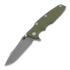 Hinderer Eklipse 3.5 Spearpoint sulankstomas peilis, S45VN Working Finish, žalia