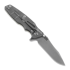 Coltello pieghevole Hinderer 3.5 Eklipse S45VN Spearpoint Working Finish, translucent green