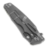 Hinderer 3.5 Eklipse S45VN Spearpoint Working Finish sulankstomas peilis, translucent green