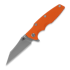 Hinderer Eklipse 3.5" Wharncliffe Tri-Way Battle Blue Orange G10 sulankstomas peilis