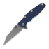 Hinderer Eklipse 3.5" Wharncliffe Tri-Way Battle Bronze Blue/Black G10 sulankstomas peilis