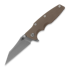 Hinderer Eklipse 3.5" Wharncliffe Tri-Way Battle Bronze FDE G10 kääntöveitsi