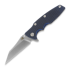 Hinderer Eklipse 3.5" Wharncliffe Tri-Way Stonewash Bronze Blue/Black G10 sulankstomas peilis