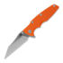 Coltello pieghevole Hinderer Eklipse 3.5" Wharncliffe Tri-Way Stonewash Orange G10