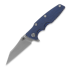 Coltello pieghevole Hinderer Eklipse 3.5" Wharncliffe Tri-Way Working Finish Blue/Black G10