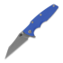 Coltello pieghevole Hinderer Eklipse 3.5" Wharncliffe Tri-Way Working Finish Blue G10