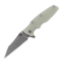 Hinderer Eklipse 3.5" Wharncliffe Tri-Way Working Finish Translucent Green G10 sulankstomas peilis