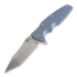 Coltello pieghevole Hinderer Eklipse Ti, blu