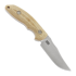 Hinderer Emmet Bowie knife, stonewashed, natural micarta