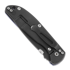 Hinderer Firetac Spanto Tri-Way Battle Black folding knife, Blue G10