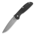 Coltello pieghevole Hinderer Firetac Spanto, working finish, nero