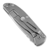 Hinderer Firetac Spearpoint sulankstomas peilis, stonewashed, juoda