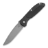 Hinderer Firetac Spearpoint sulankstomas peilis, working finish, juoda