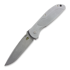 Couteau pliant Hinderer Firetac Spearpoint, working finish, gris