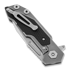 Hinderer Full Track Tri-Way Spearpoint folding knife, stonewash, black