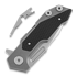 Hinderer Full Track Tri-Way Spearpoint folding knife, stonewash, black