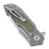 Hinderer Full Track Tri-Way Spearpoint kääntöveitsi, stonewash, oliivinvihreä